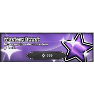mastery boost - Jujutsu Zero