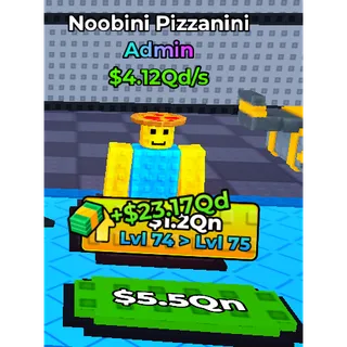 NOOBINI PIZZANINI - PRESSURE WASH FOR BRAINROTS
