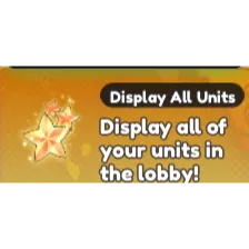 DISPLAY ALL UNITS - Universal Tower Defense
