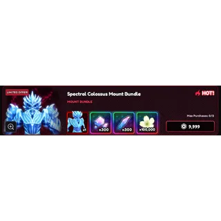 SPECTRAL COLOSSUS MOUNT BUNDLE - ANIME VANGUARDS