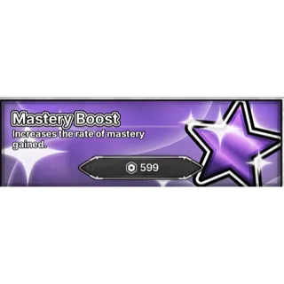 mastery boost - Jujutsu Zero