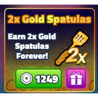 2X GOLD SPATULAS - SpongeBob Tower Defense