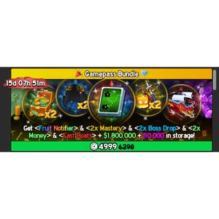 gamepass bundle - Blox Fruits