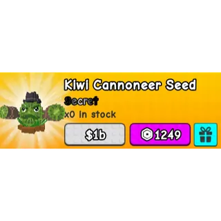 kiwi cannoneer seed - Plants Vs Brainrot