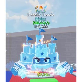 Aqua Crabello Castelo - Go Up for Brainrots