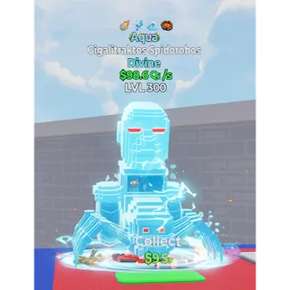 Aqua Gigalitraktos Spidorobos - Go Up for Brainrots