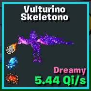 Dreamy Vulturino Skeletono 3 Traits