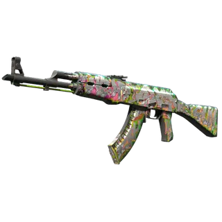 CS2 - AK-47 | Head Shot (Well-Worn)