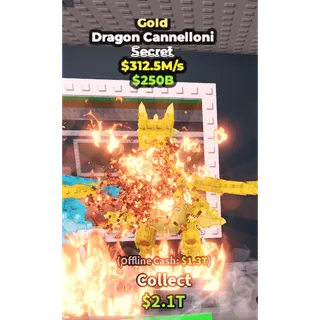 Steal a Brainrot Dragon Cannelloni 312.5M/s 