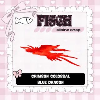 Crimson Colossal Blue Dragon