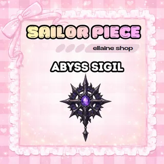 200x Abyss Sigil - Sailor Piece