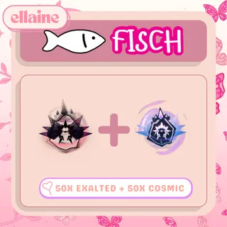 50X COSMIC RELIC + 50X EXALTED RELIC - BUNDLE