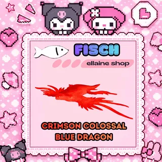 Crimson Colossal Blue Dragon
