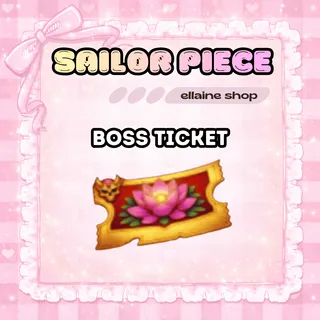 1,000x Boss Ticket - Sailor Piece