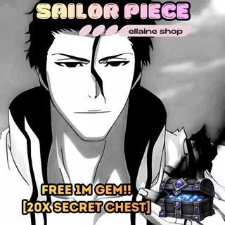 Aizen V1-V2 [with free 20 secret chest] - Sailor Piece