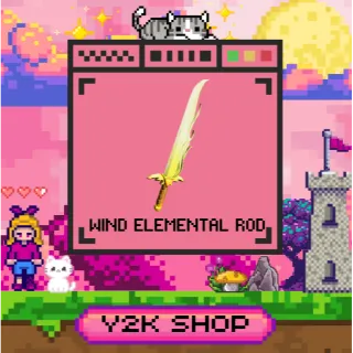 WIND ELEMENTAL ROD set