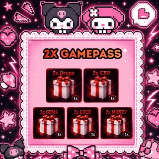  ALL 2X GAMEPASS BUNDLE - Sailor Piece