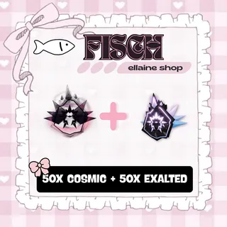 50X COSMIC RELIC + 50X EXALTED RELIC - BUNDLE