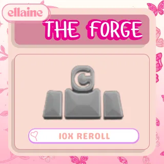 10 Race Reroll  [ THE FORGE ]