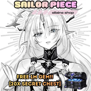 CARTETHYIA / BLESSED MAIDEN set with F MOVE [with free 20 secret chest]  - Sailor Piece