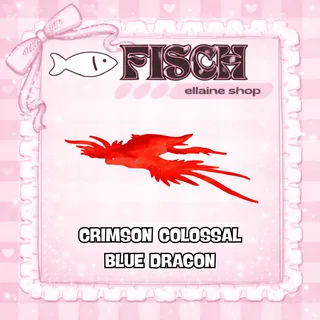 Crimson Colossal Blue Dragon