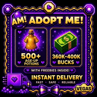 1000+ Age-Up Potions, 730K-900K Bucks [Adopt Me Account]