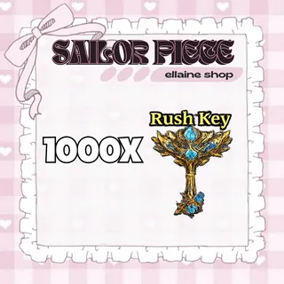 1000x Rush Key - Sailor Piece