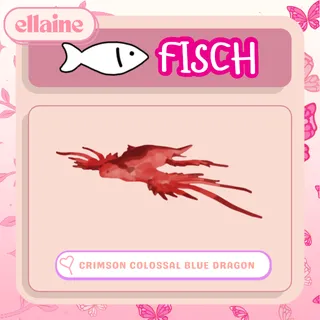 Crimson Colossal Blue Dragon