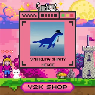 100x Sparkling Shiny Nessie
