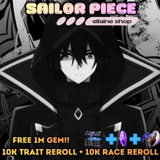 Atomic Set + Shadow Set + FULL PITY [free 1M Gems + 10k Trait + 10k Race]