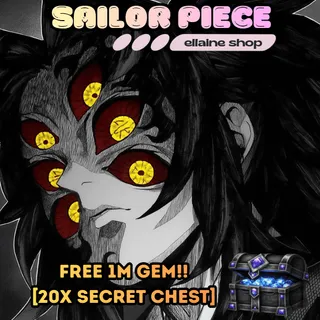 Moon Slayer with F (Kokushibo) [with free 20 secret chest] - Sailor Piece