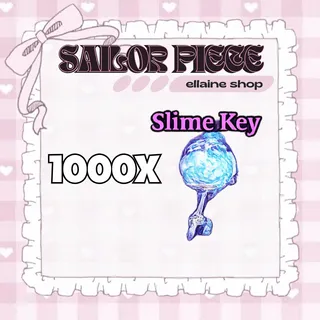 100x Slime Key - Sailor Piece