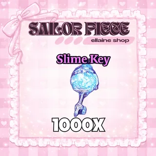 100x Slime Key - Sailor Piece