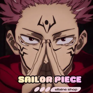 Sukuna V2 with F MOVE + Domain [with free 20 secret chest] - Sailor Piece