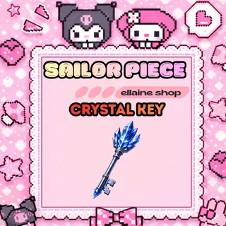 2000x Crystal Key- Sailor Piece
