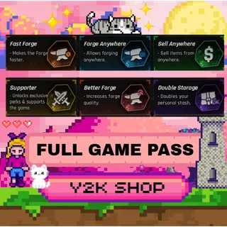 FULL GAMEPASS - THE FORGE