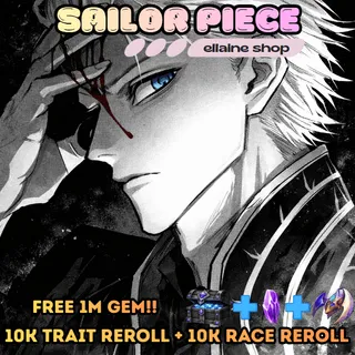Yamato/Vergil [free 1M Gems + 10k Trait Reroll + 10k Race Reroll] - Sailor Piece