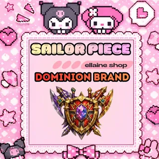 1,000x Dominion Brand (Dio Summoner) - Sailor Piece