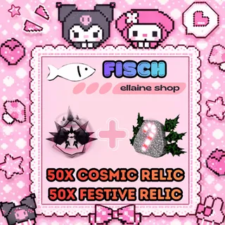 50X COSMIC RELIC + 50X FESTIVE RELIC - BUNDLE