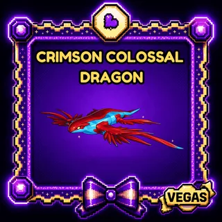 Crimson Colossal Blue Dragon