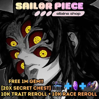 Moon Slayer with F + FULL PITY [Kokushibo] [free 1M Gems + 10k Trait + 10k Race]