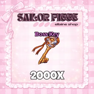 2000x Boss Key - Sailor Piece