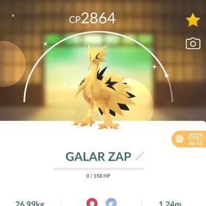 Shiny Galarian Zapdos