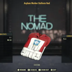 Red Asylum Dress