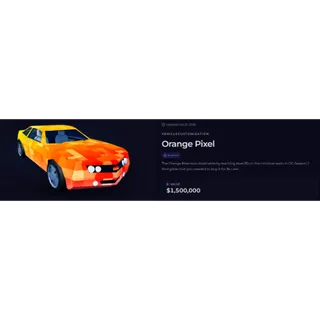 Jailbreak > Orange Pixel (Fast Deliv