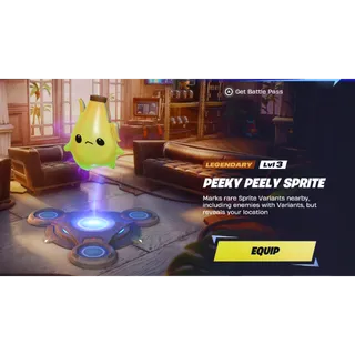 Fortnite > Peeky Peely Sprite (Fast Delivery)