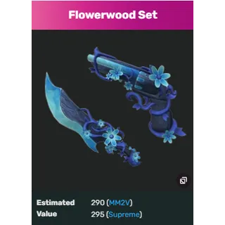 MM2 > Flowerwood Set (Fast Delivery)