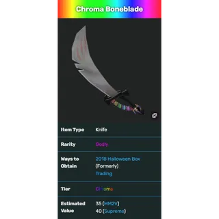 MM2 > Chroma Boneblade (Fast Deliver
