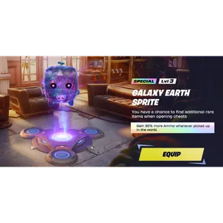 Fortnite > Galaxy Earth Sprite (Fast Delivery)