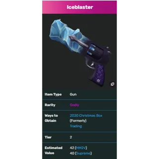 MM2 > Iceblaster gun (Fast Delivery)